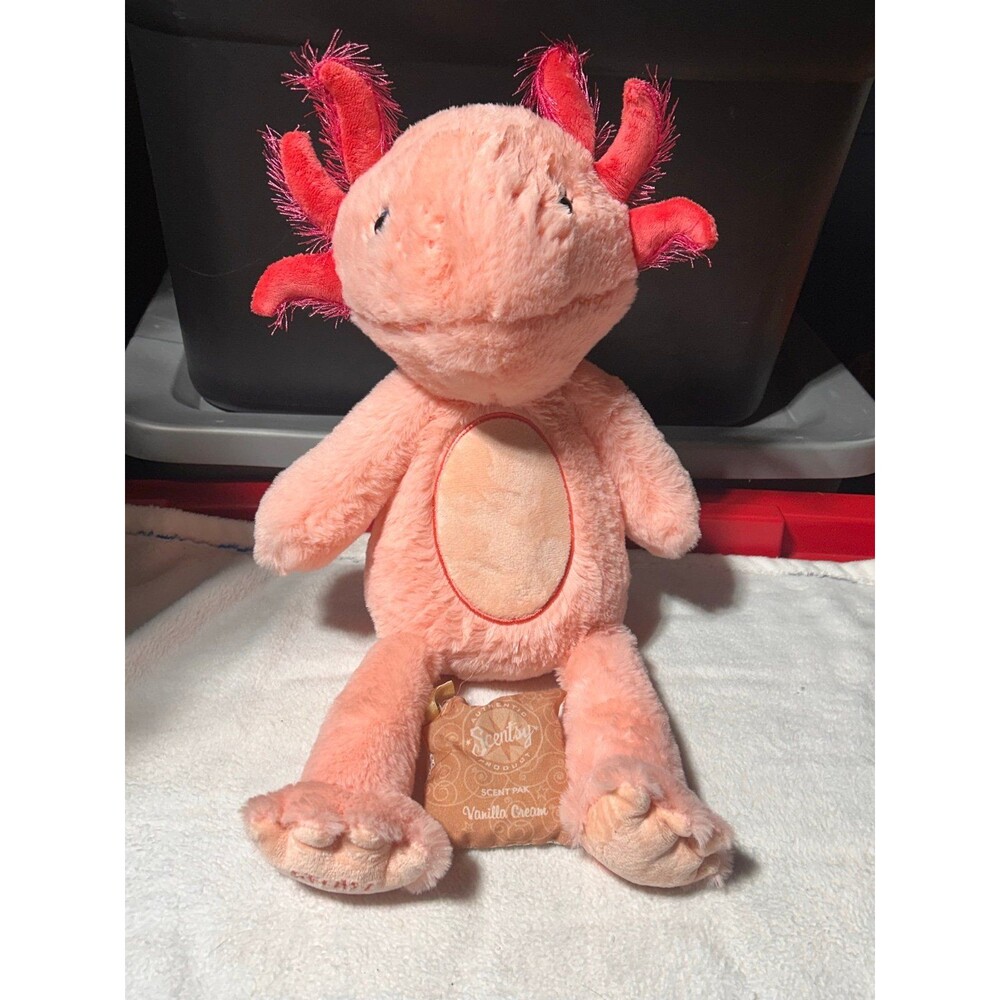 Scentsy Axolotl  with Scent Pak
